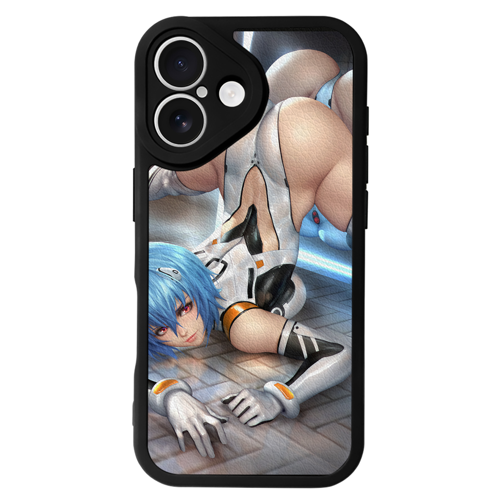 （画像用） EVA 新世紀エヴァンゲリオン 【iPhone 16シリーズ対応】シリコンスマホケース（レザー調） 材質：シリコン